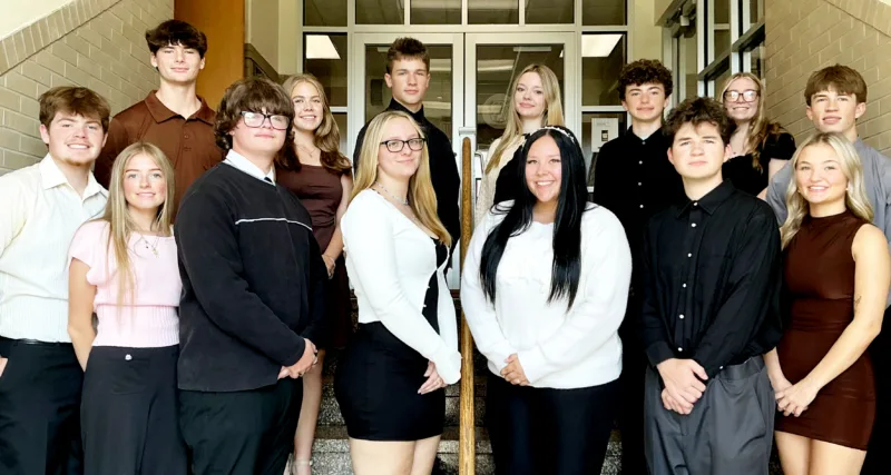 2026 East Palestine High School Fall Homecoming Court
